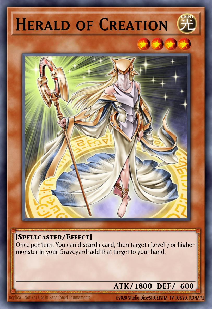 Arauto da Criação — Dragons Collide Structure Deck EN019