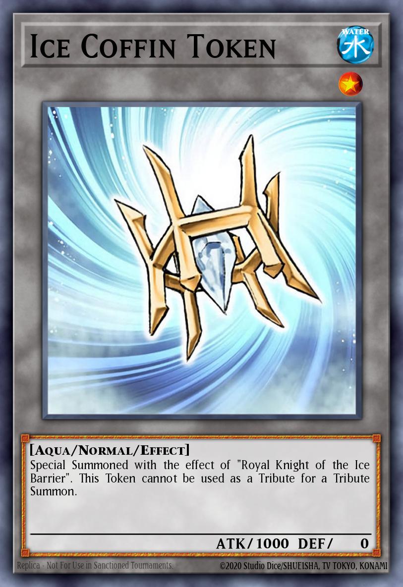Ice Coffin Token — Sem lançamento no TCG (OCG / Master Duel) 66661679