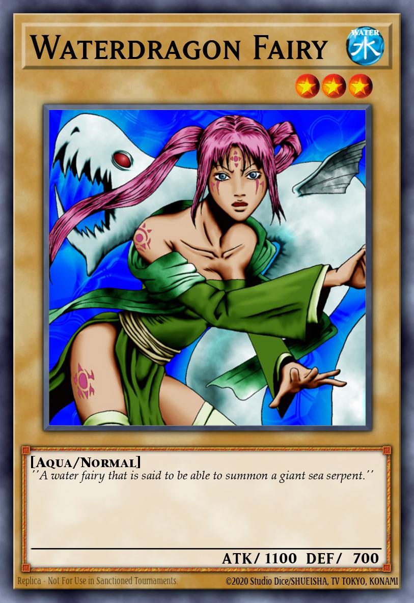 Fada do Dragão de Água — Sem lançamento no TCG (OCG / Master Duel) 66836598