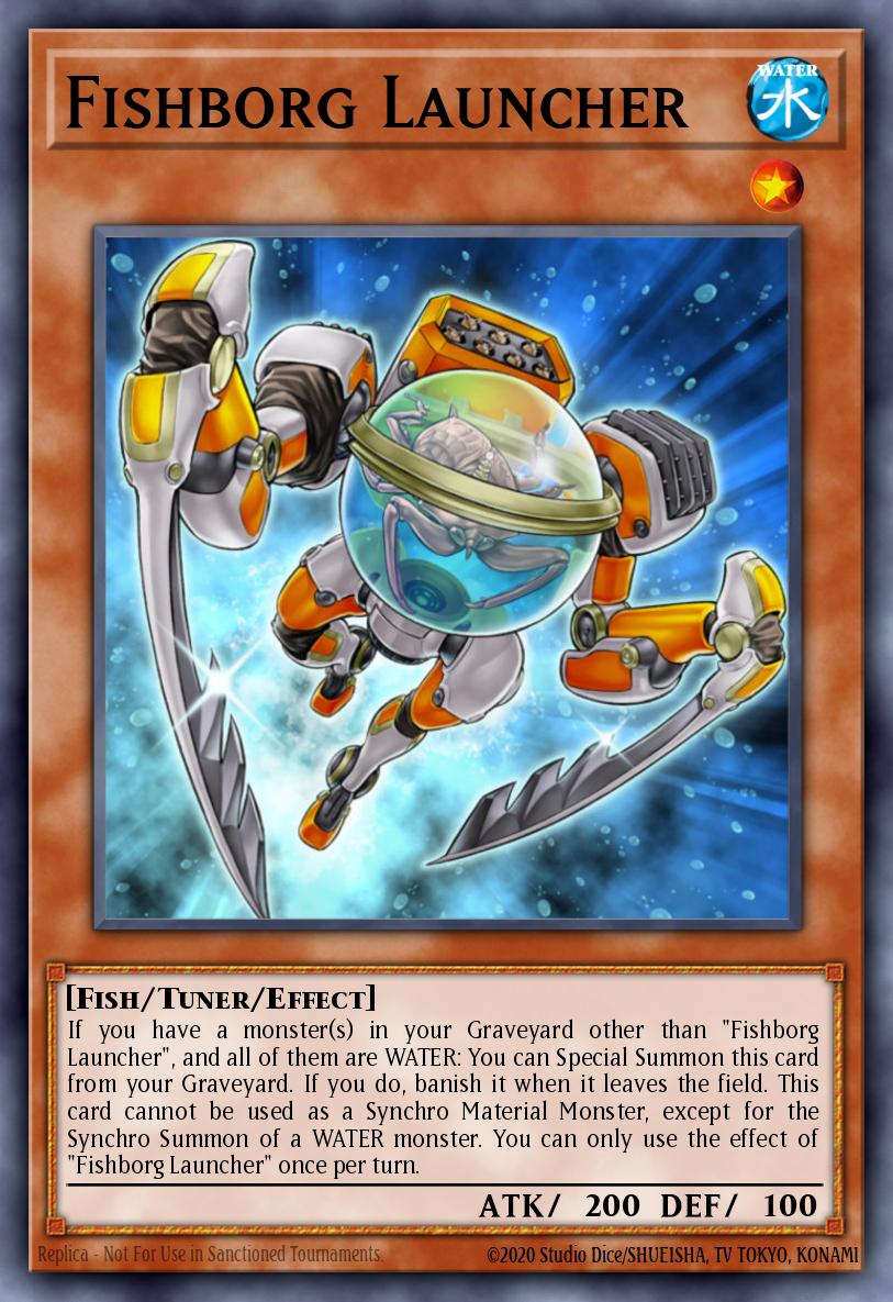 Lançador Peixeborgue — Structure Deck: Freezing Chains EN024