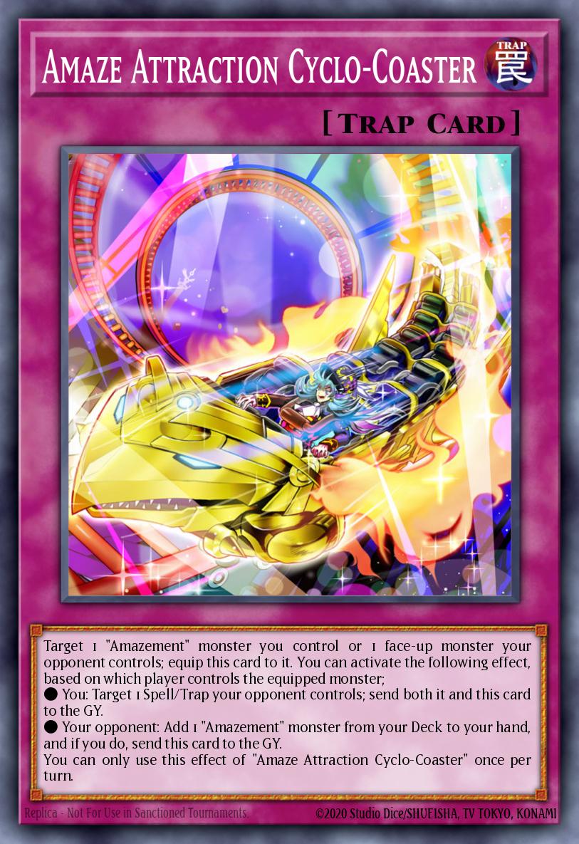 Divertida Atração Montanha Ciclone — Lightning Overdrive Premiere! promotional card EN071