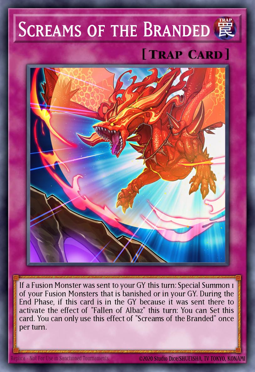 Gritos do Marcado — Structure Deck: Albaz Strike EN033