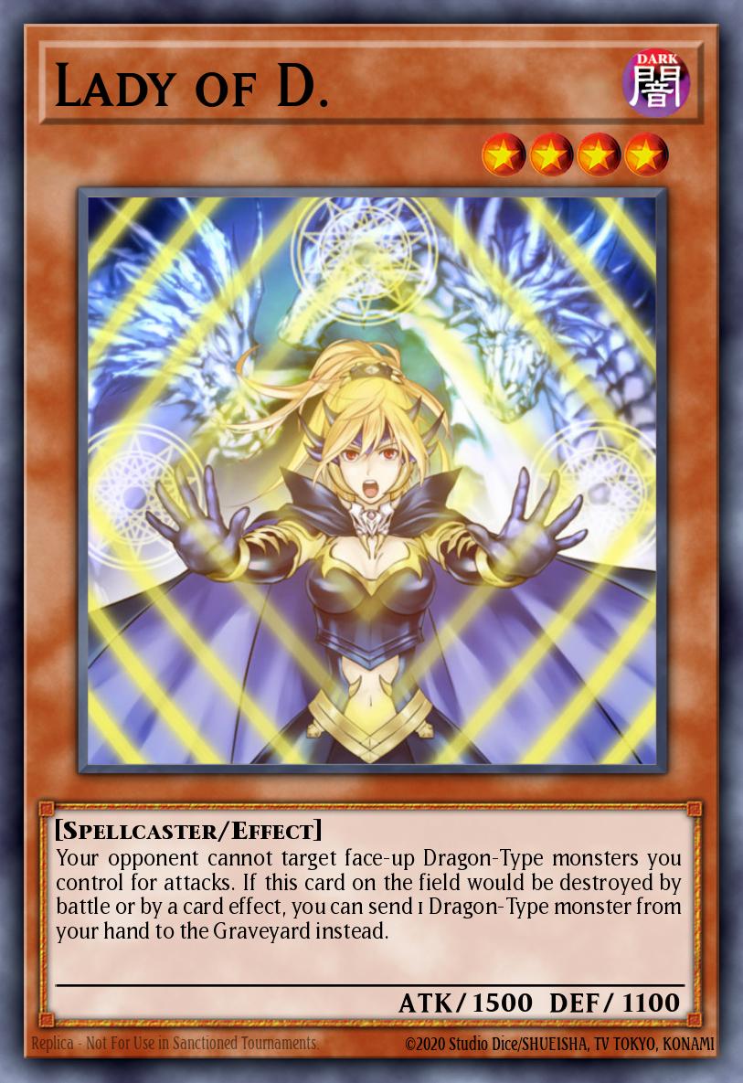 Lady of D. — Galactic Overlord Sneak Peek Participation Card EN036