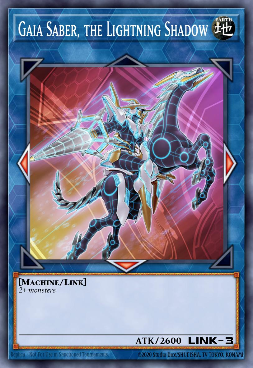 Sabre Gaia, a Sombra Relâmpago — Duel Devastator EN022