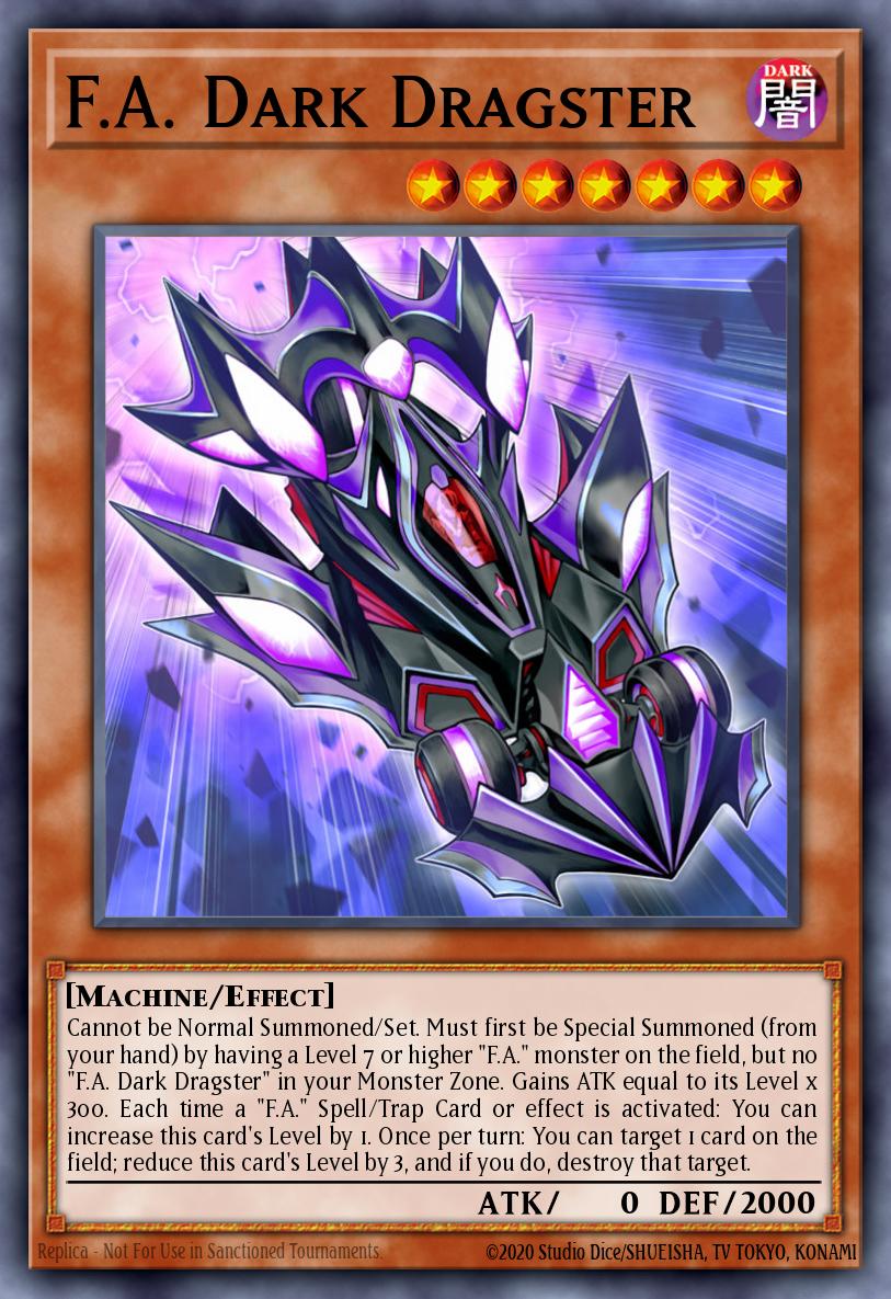 F.A. Dragster Negro — 2019 Gold Sarcophagus Tin Mega Pack EN060