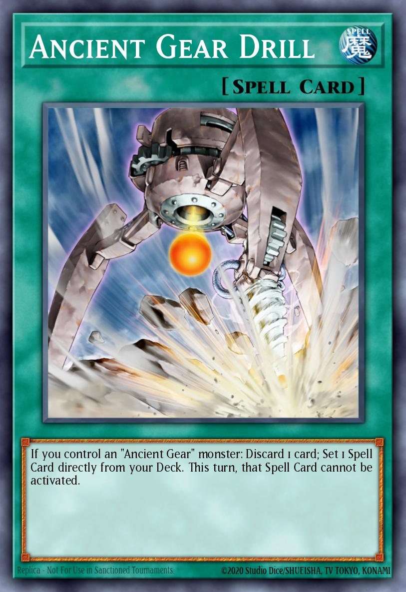 Broca do Mecanismo Antigo — Structure Deck: Machine Re-Volt EN022