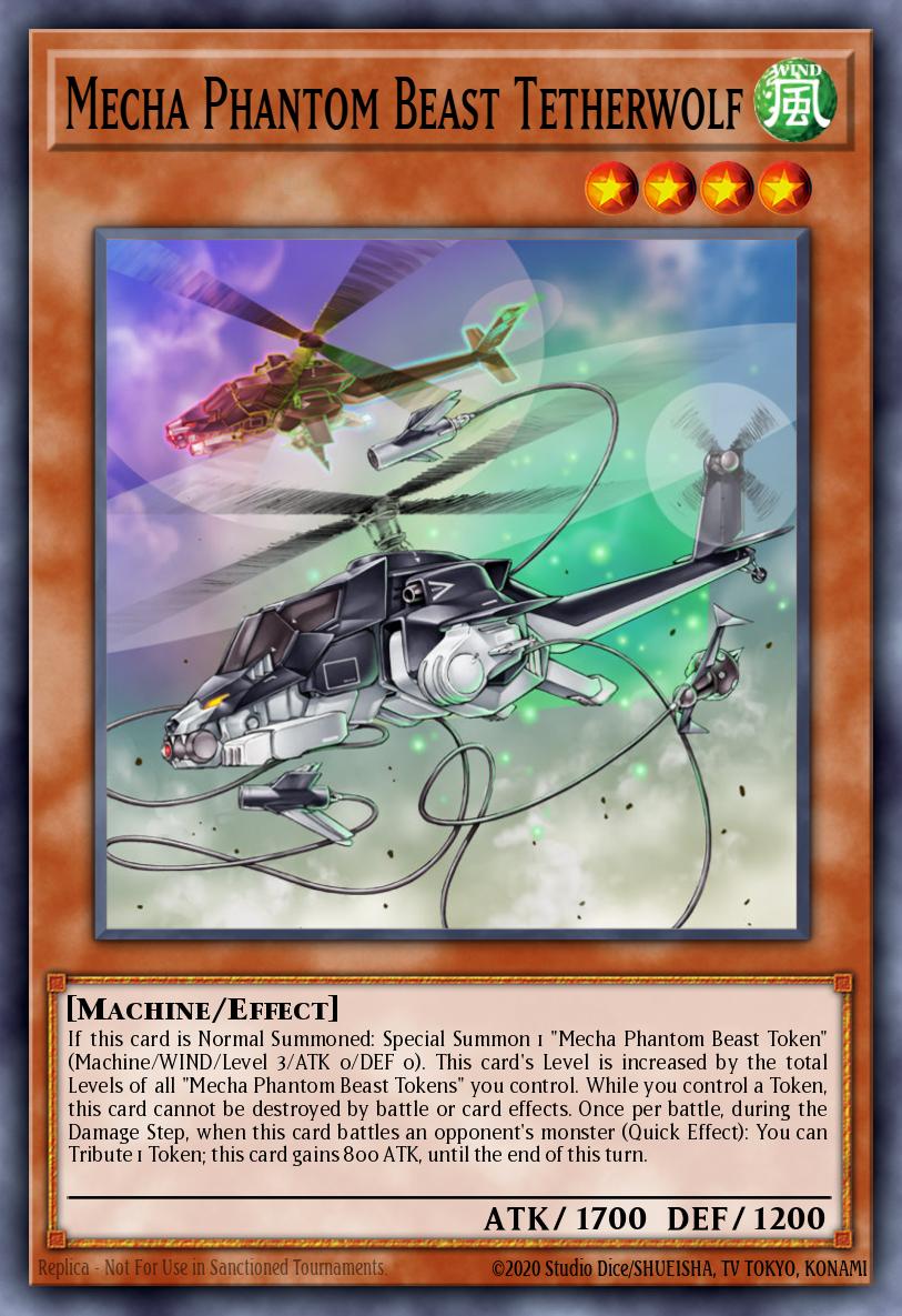 Besta Fantasma Mecha Lobo-corrente — Structure Deck: Powercode Link EN011