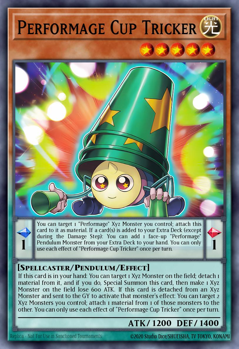 Performage Cup Tricker — Maze of the Master EN052