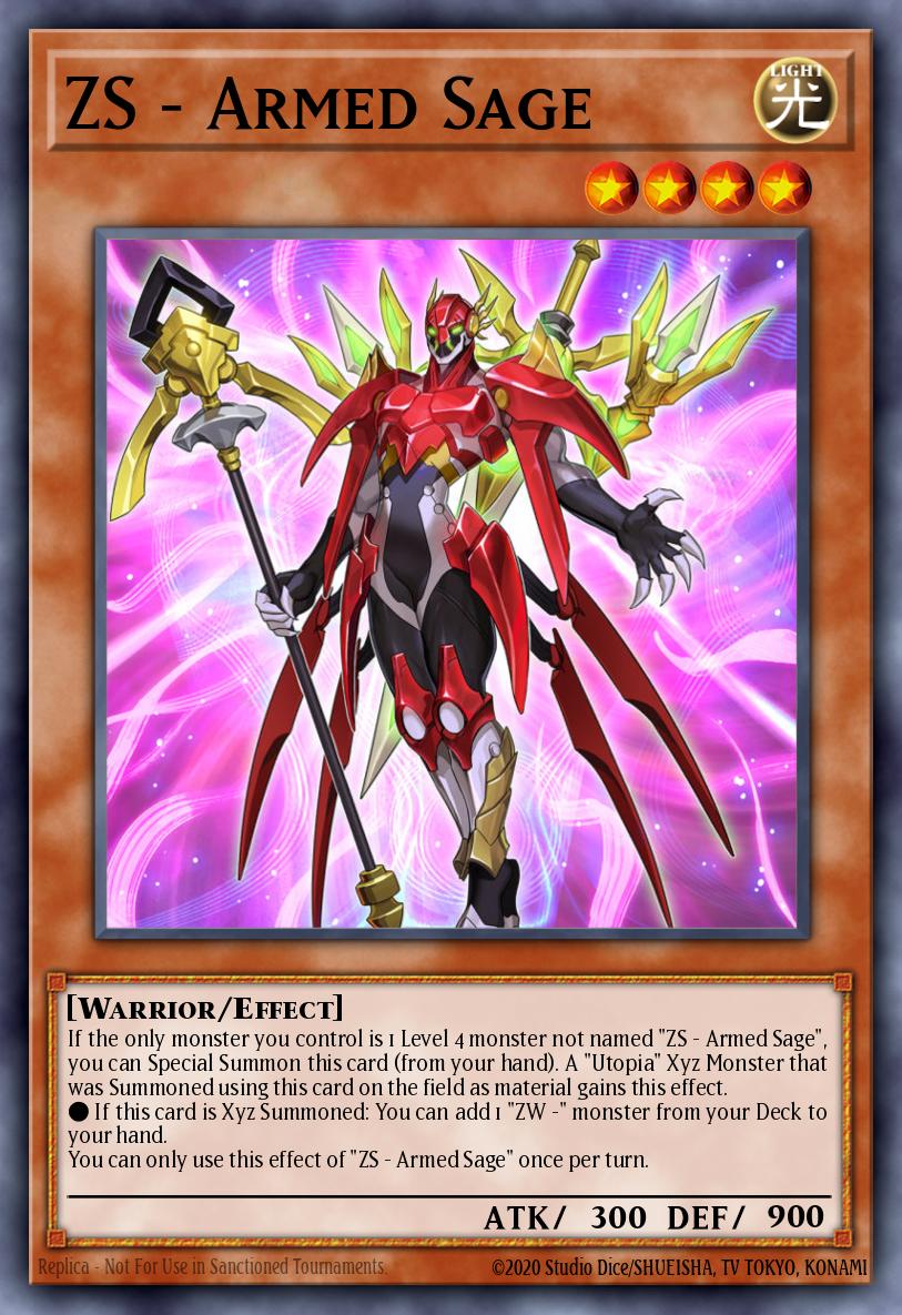 ZS - Sábio Armado — Lightning Overdrive Premiere! promotional card EN002