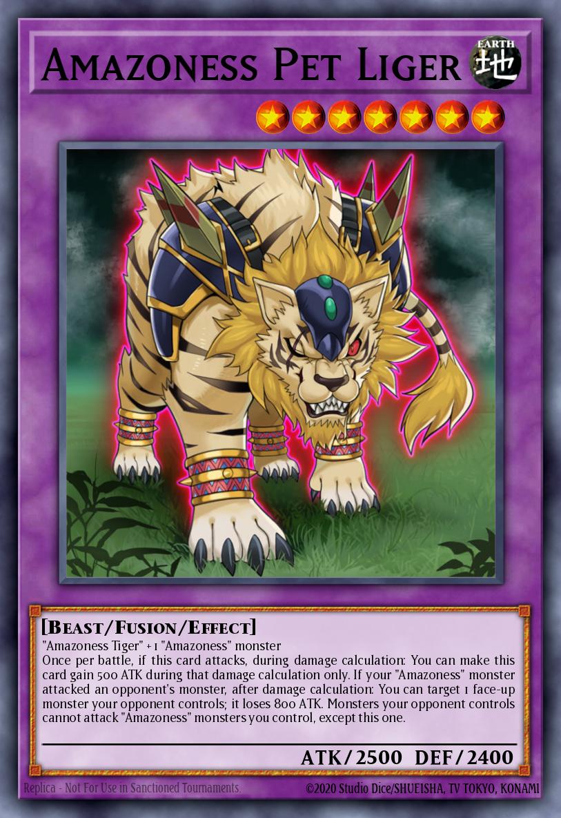 Ligre de Estimação Amazoness — 2018 Mega-Tin Mega Pack EN166