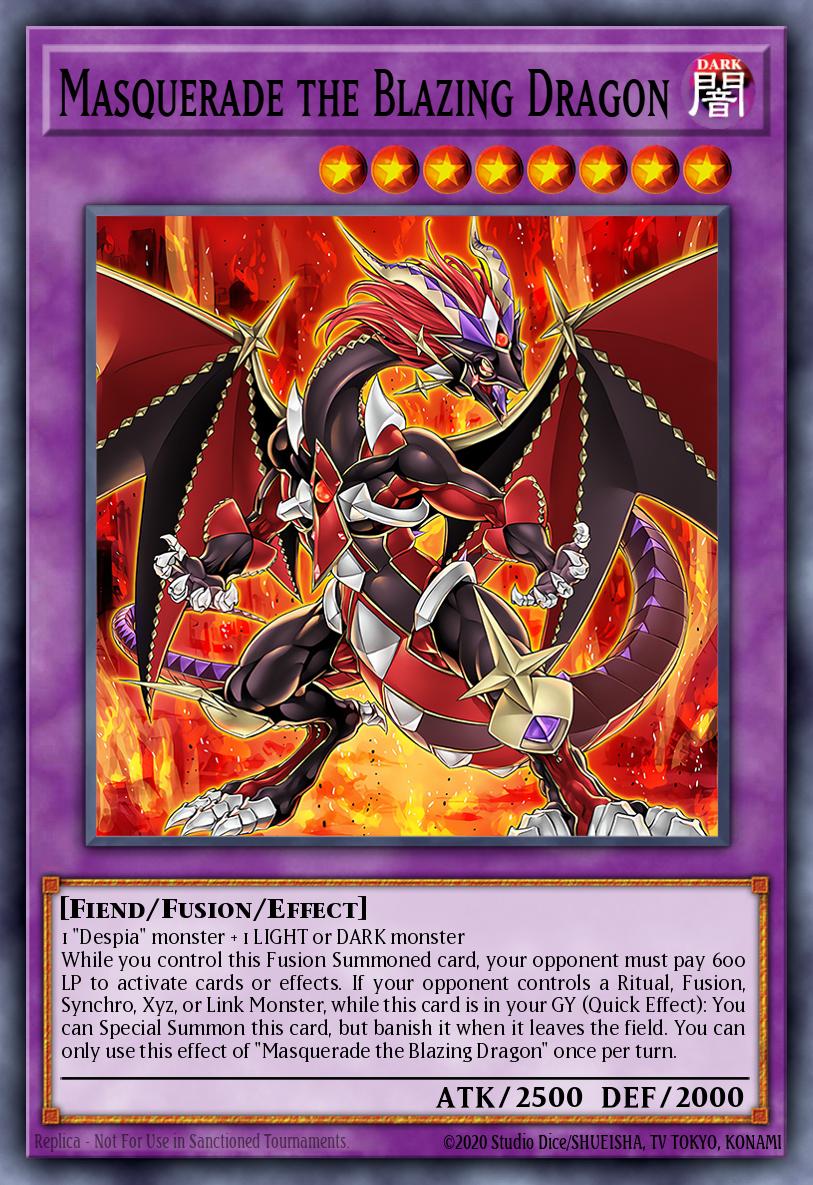 Masquerade, o Dragão Ardente — 2022 Tin of the Pharaoh's Gods EN208