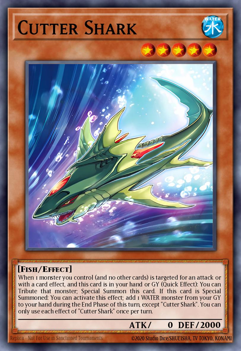 Cutter Shark — Sem lançamento no TCG (OCG / Master Duel) 68756810