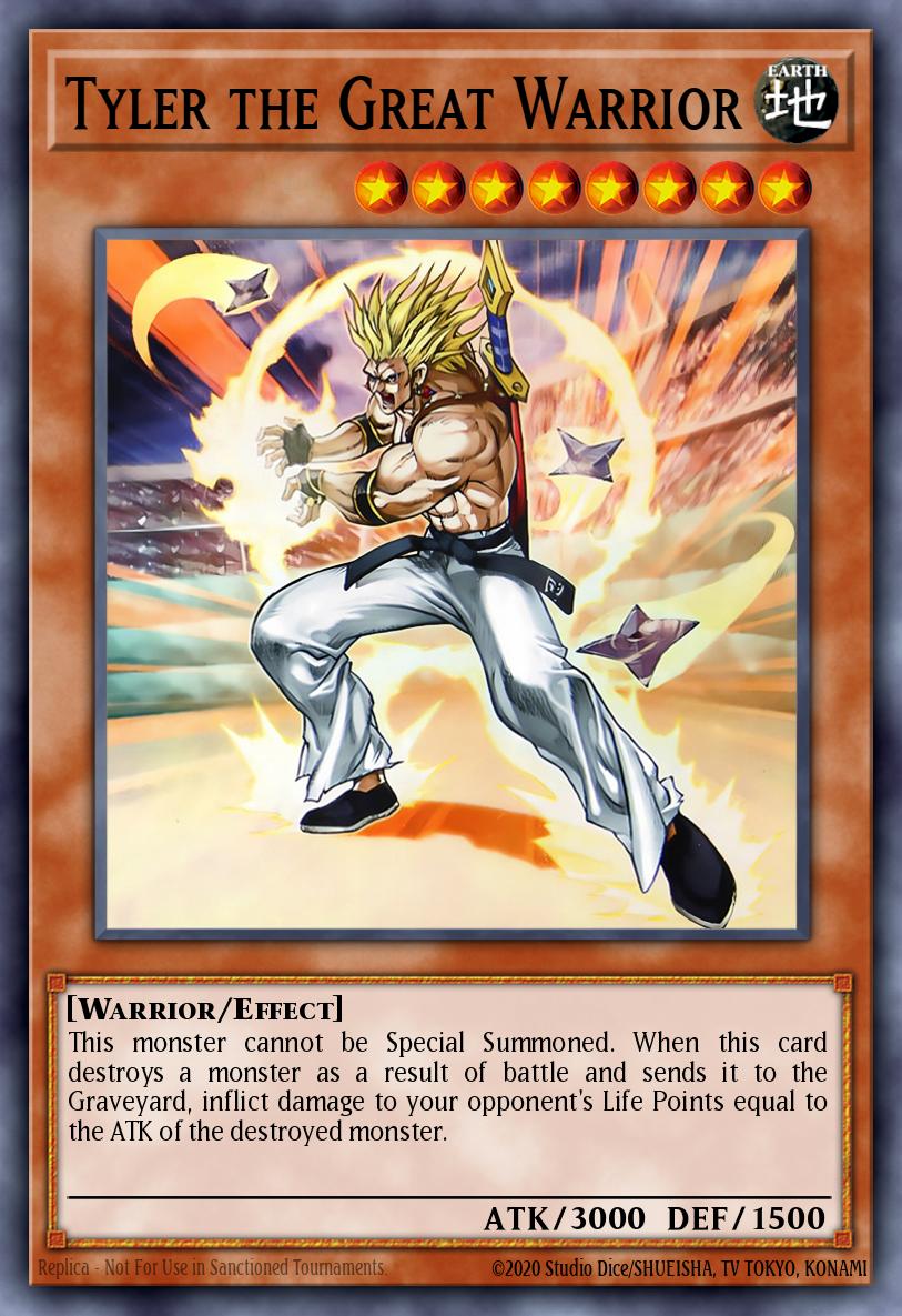 Tyler, o Grande Guerreiro — Make-A-Wish Foundation promotional card EN001