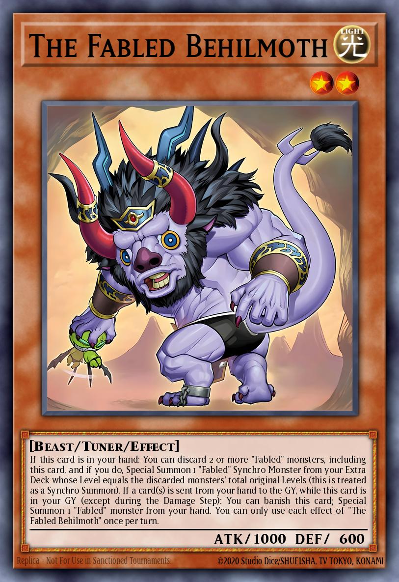 The Fabled Behilmoth — Battles of Legend: Monster Mayhem EN012