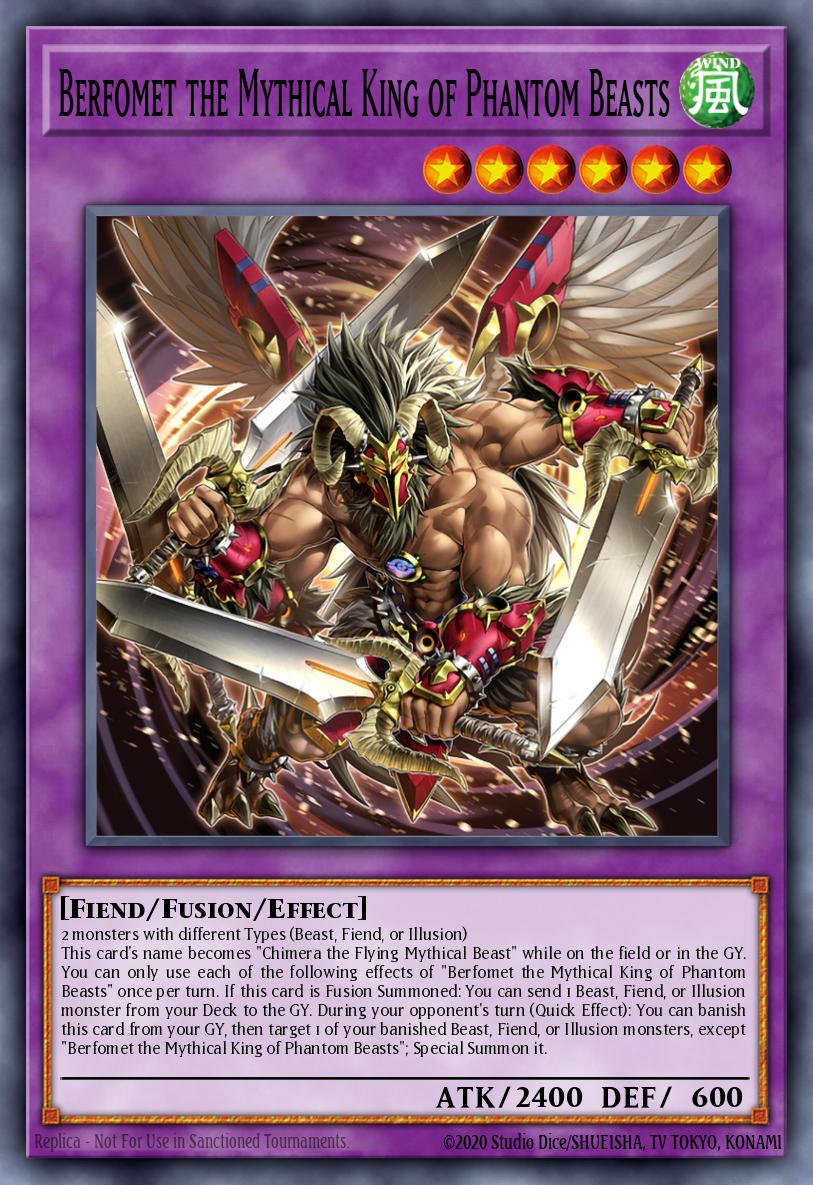 Berfomet the Mythical King of Phantom Beasts — Age of Overlord EN032