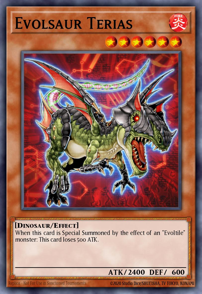 Evolsaur Terias — Order of Chaos: Special Edition EN028