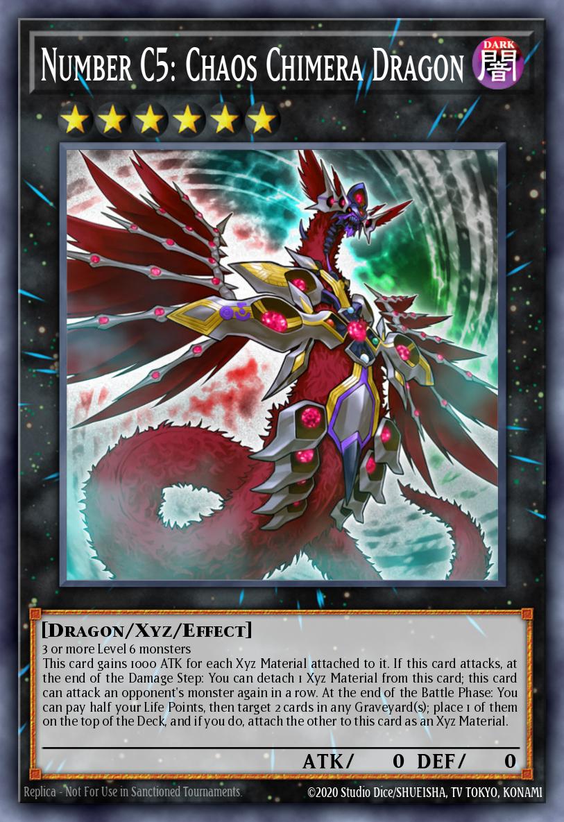 Número C5: Dragão Quimera do Caos — Dragons of Legend EN043