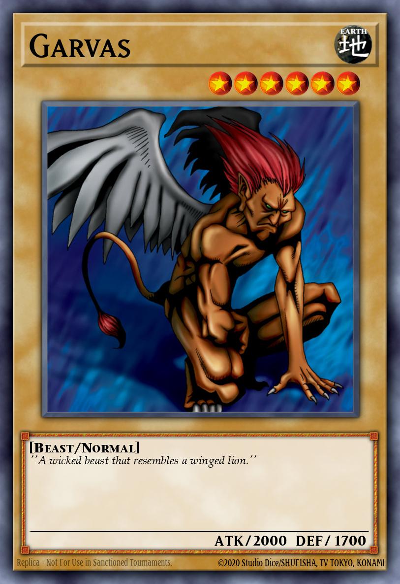 Garvas — Sem lançamento no TCG (OCG / Master Duel) 69780745