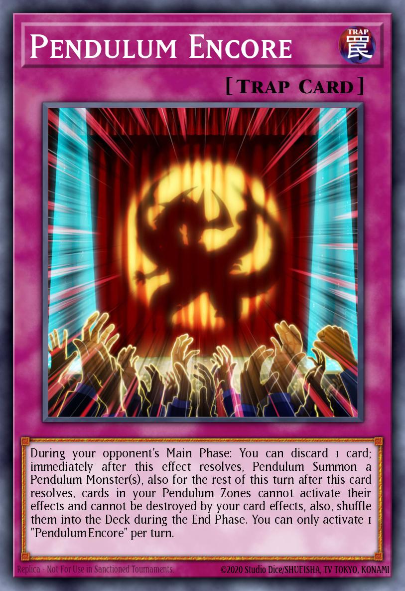 Bis do Pêndulo — Blazing Vortex Premiere! promotional card EN091