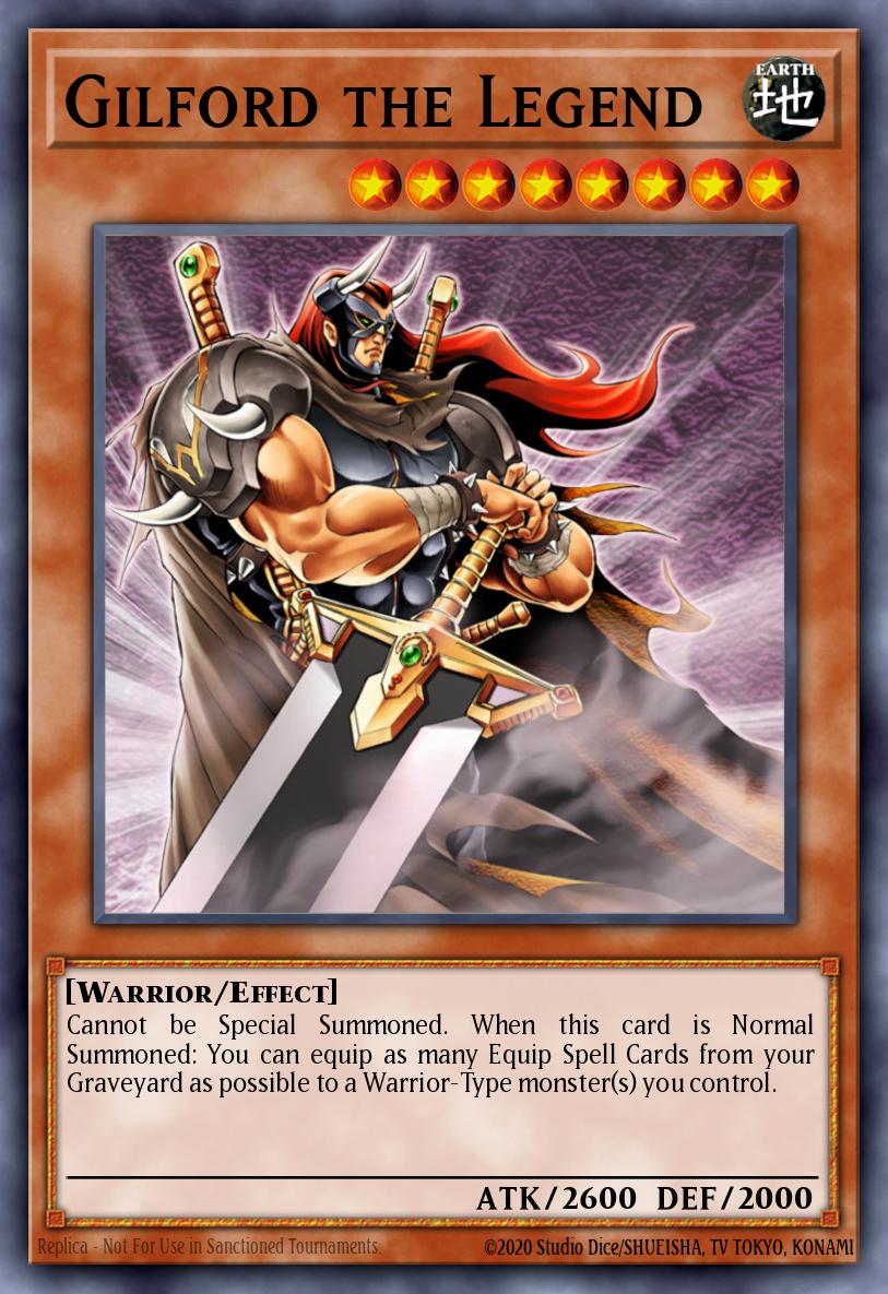 Gilford, a Lenda — Structure Deck: Warrior's Triumph EN001