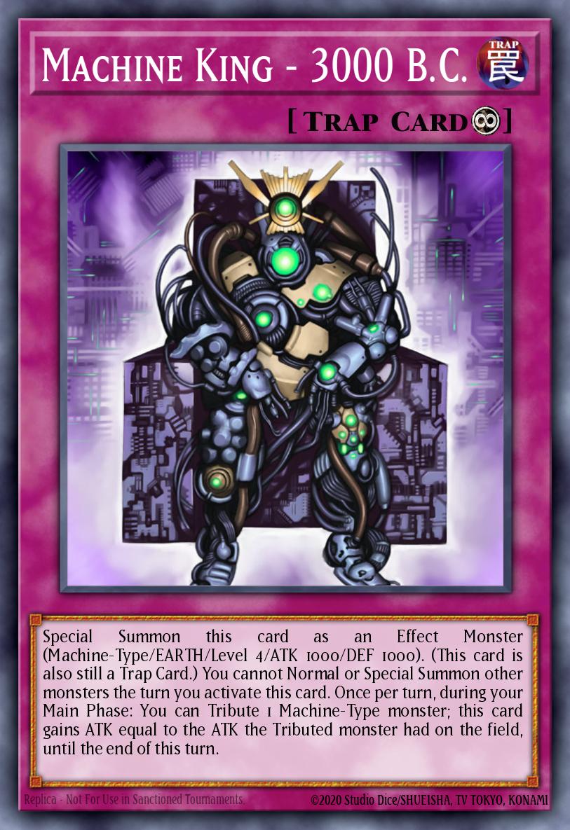 Rei Máquina - 3000 A.C. — Machine Reactor Structure Deck EN035
