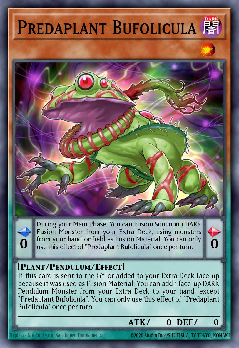 Predaplanta Bufolicula — Dimension Force EN018