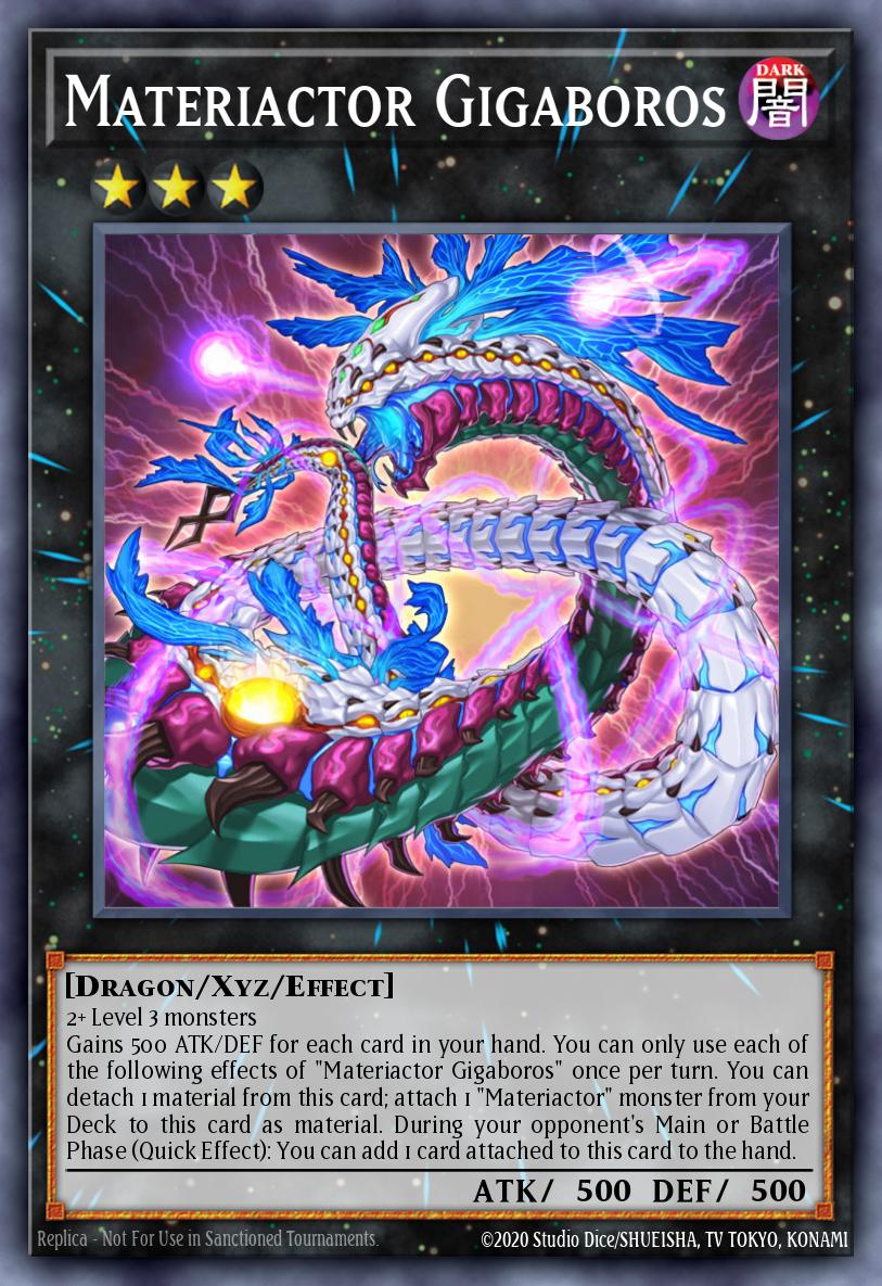 Materriator Gigaboros — Blazing Vortex Premiere! promotional card EN084