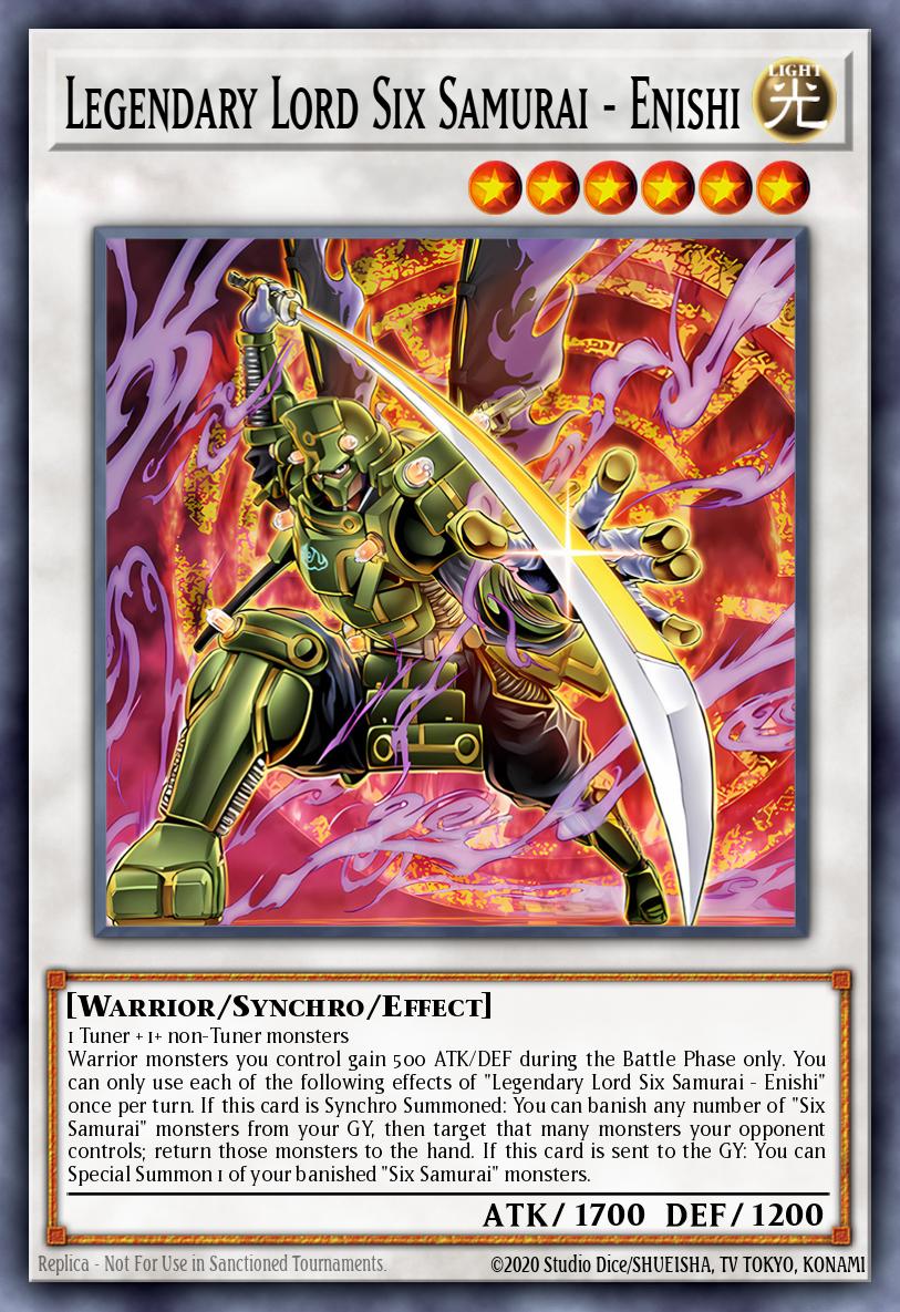 Legendary Lord Six Samurai - Enishi — 2025 Mega-Pack Tin EN247