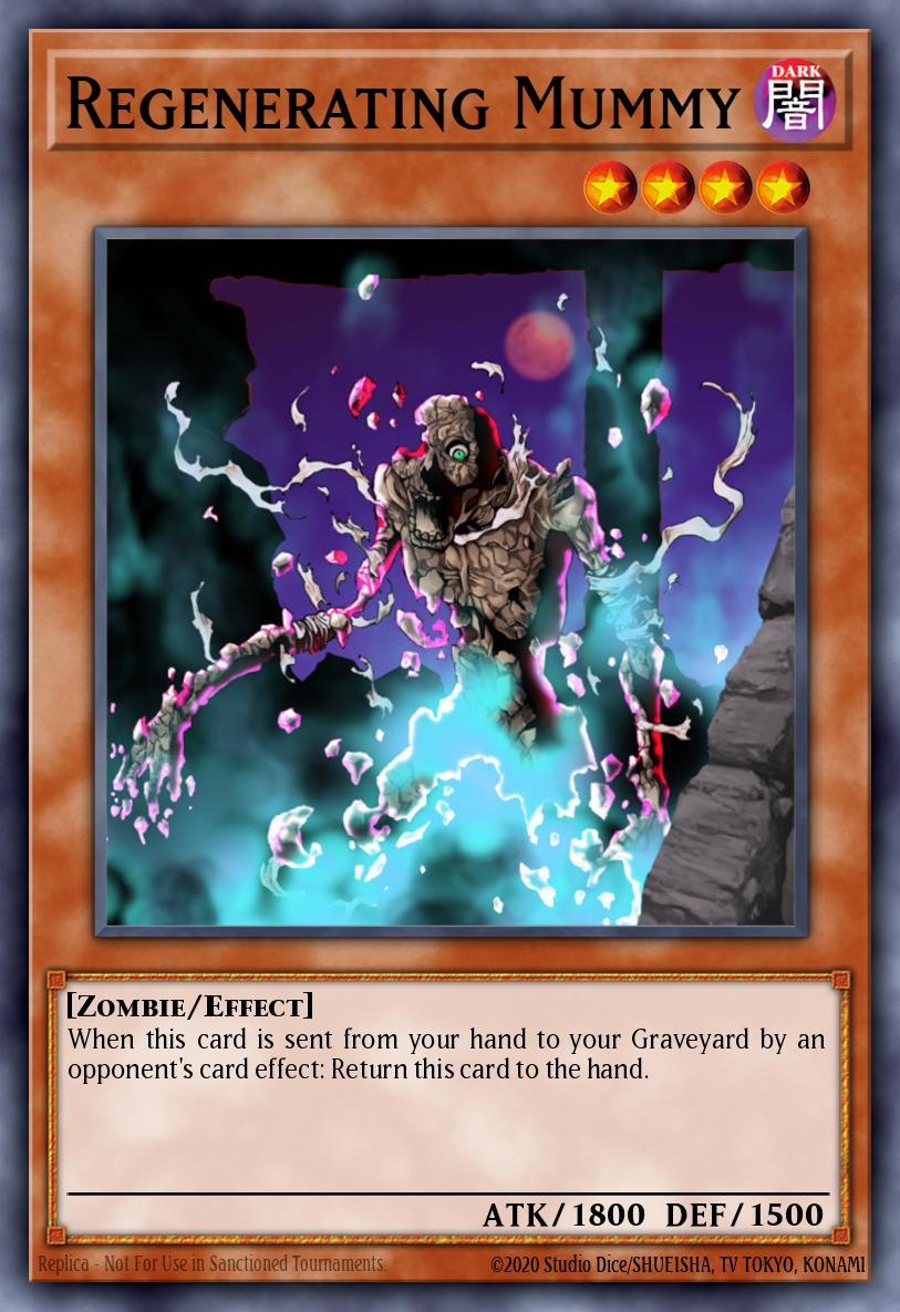 Múmia Regenerativa — Structure Deck: Zombie Madness EN012