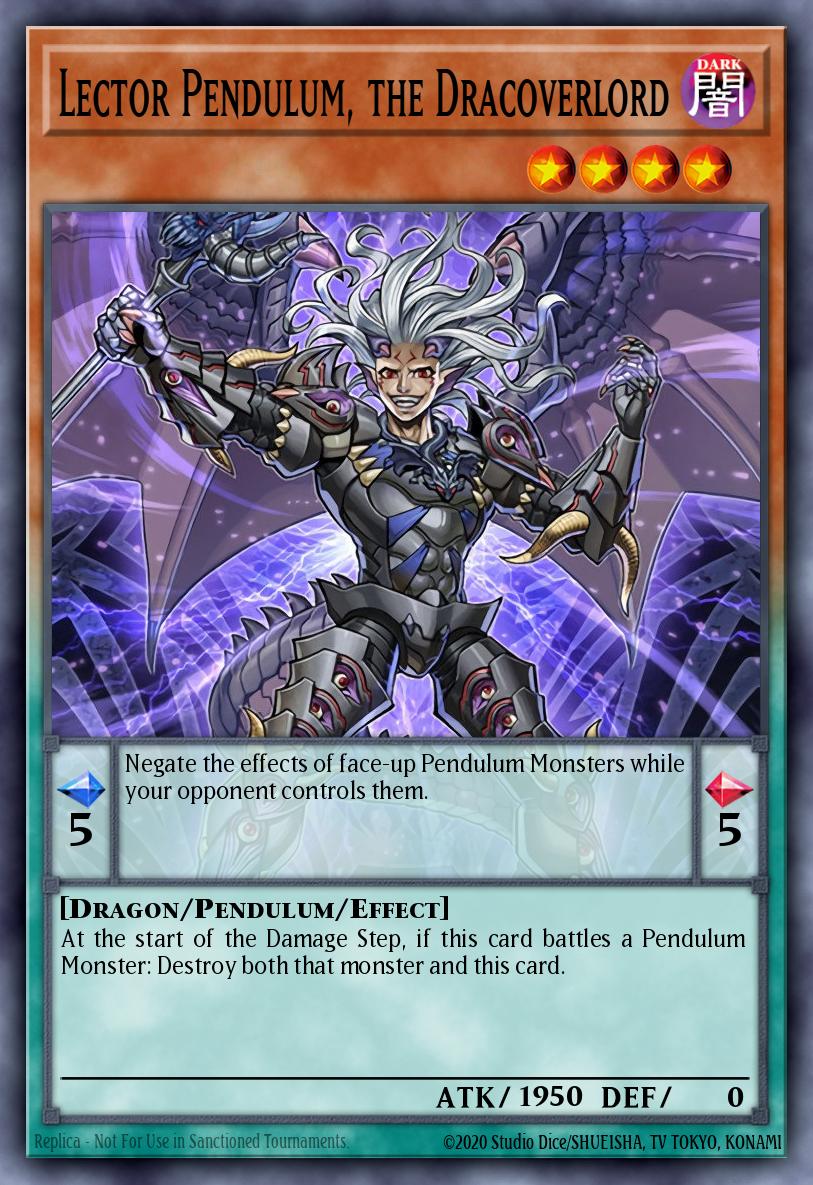 Pêndulo Lector, o Dracosuserano — Pendulum Evolution EN060