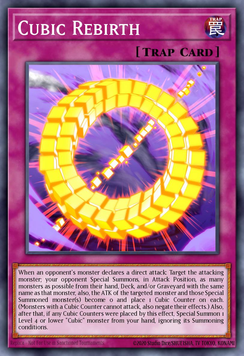 Renascimento Cúbico — Yu-Gi-Oh! The Dark Side of Dimensions Movie Pack: Gold Edition ENG43