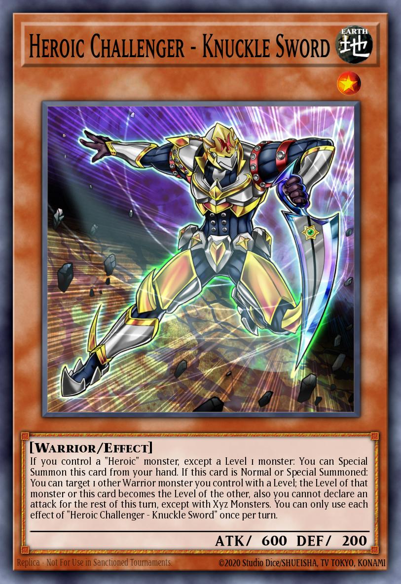 Desafiante Heroico - Espada Inglesa — Dimension Force EN015