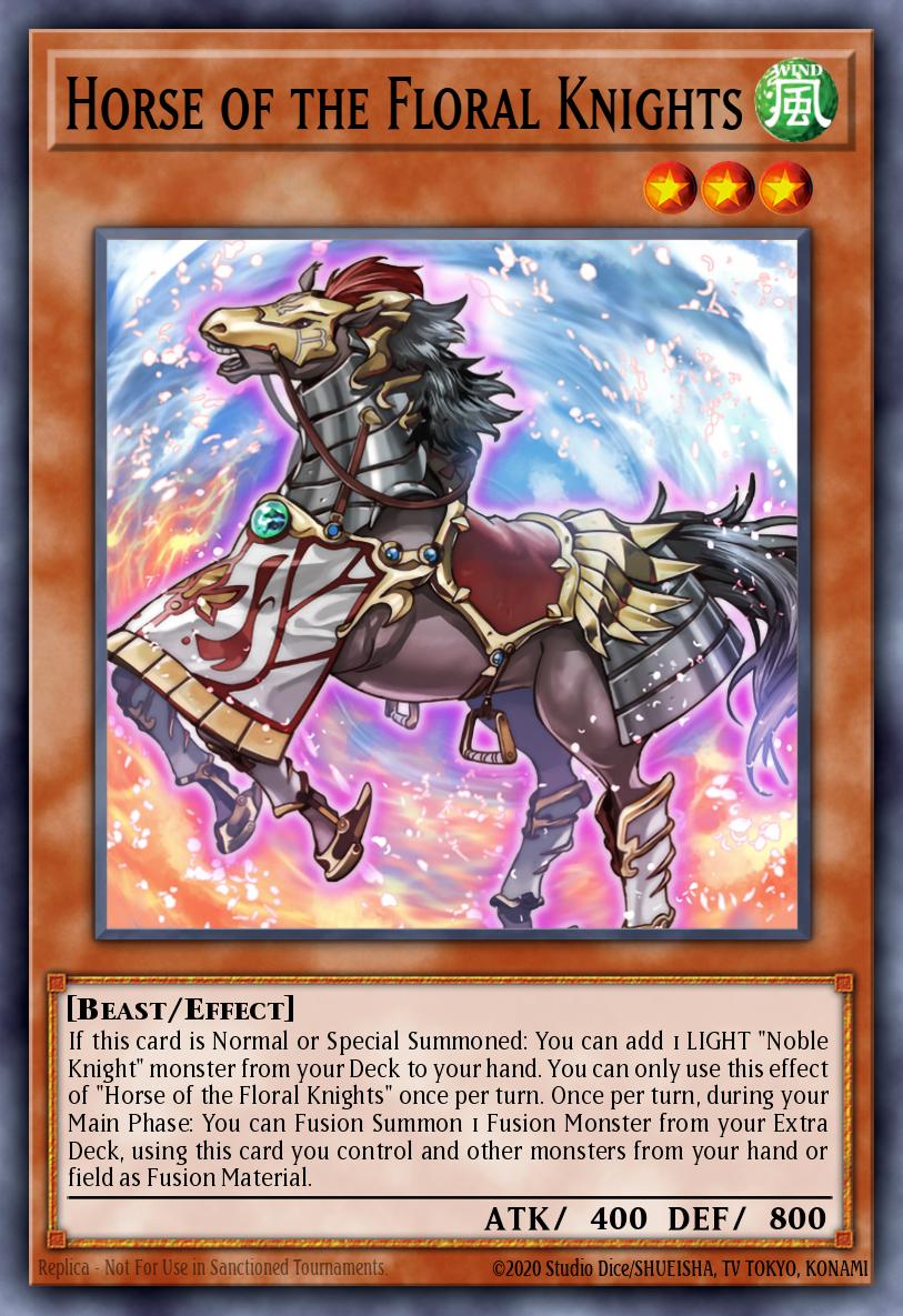 Cavalo dos Cavaleiros Florais — Brothers of Legend EN018