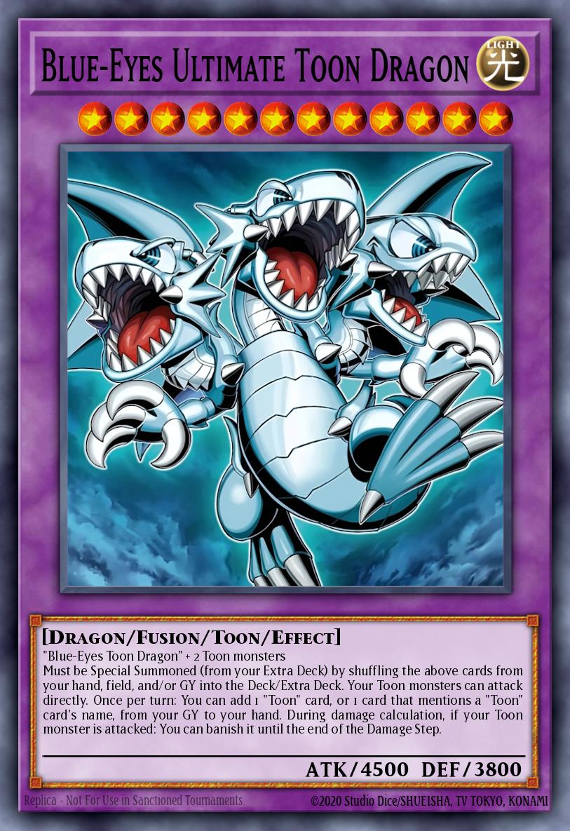 Blue-Eyes Ultimate Toon Dragon — Sem lançamento no TCG (OCG / Master Duel) 71808988