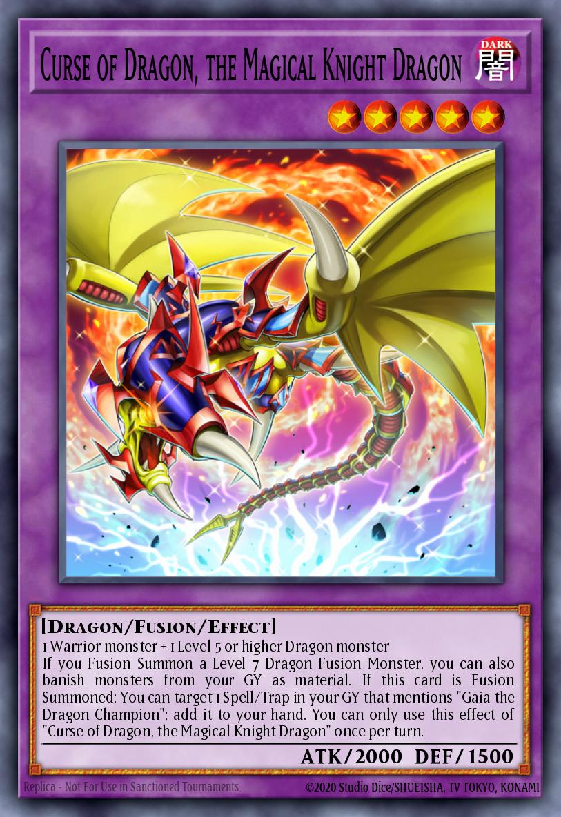 Maldição do Dragão, o Dragão Cavaleiro Mágico — Dimension Force EN097