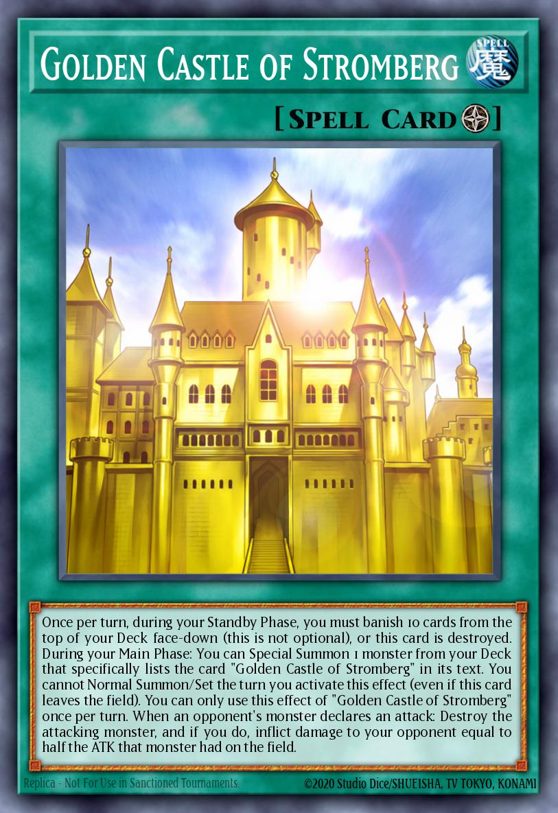 Castelo Dourado de Stromberg — Duel Overload EN094