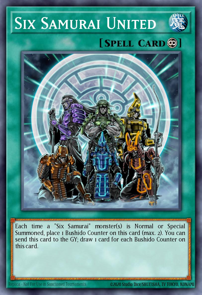 Os Seis Samurai Unidos — Samurai Warlords Structure Deck EN028