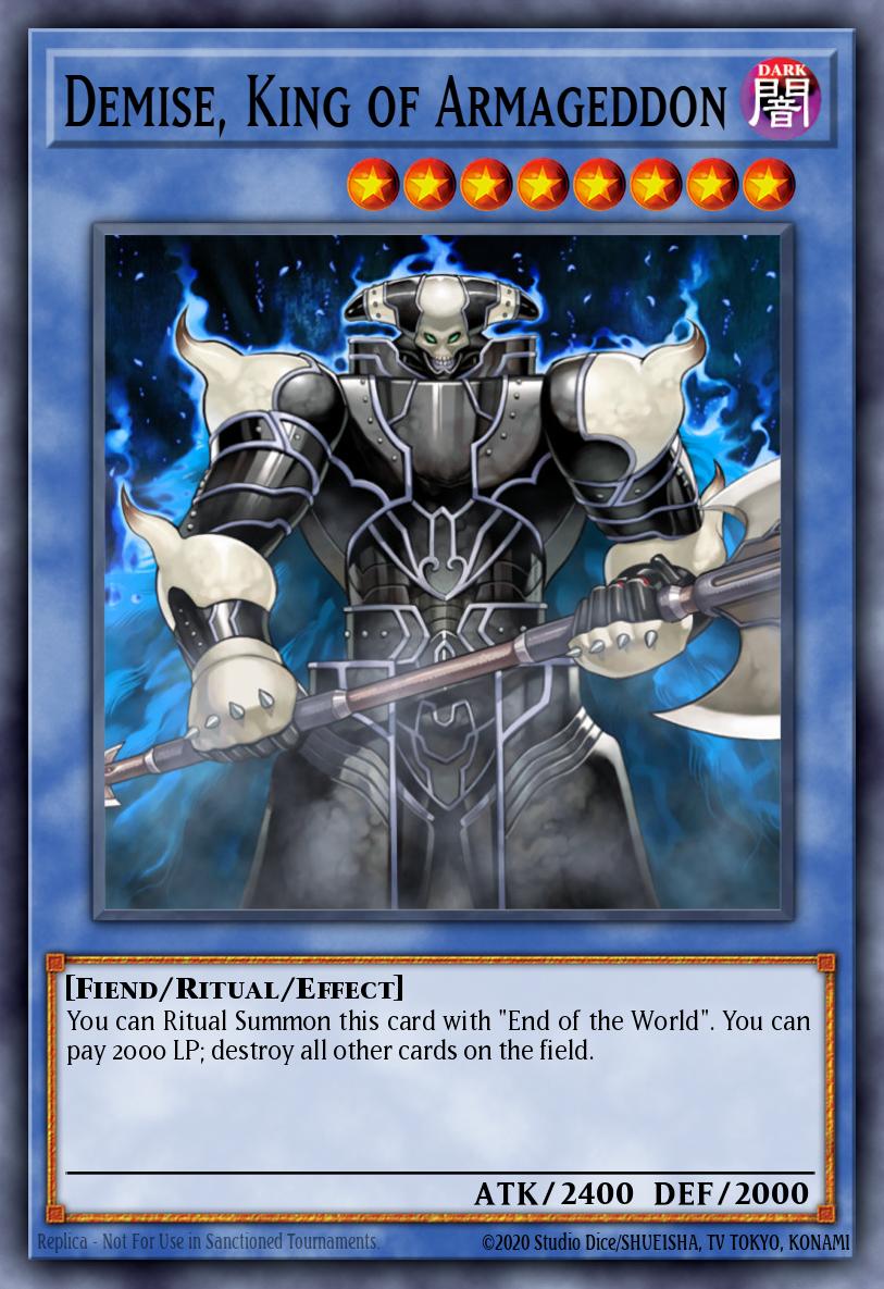 Demise, o Rei do Armagedom — 2018 Mega-Tin Mega Pack EN232