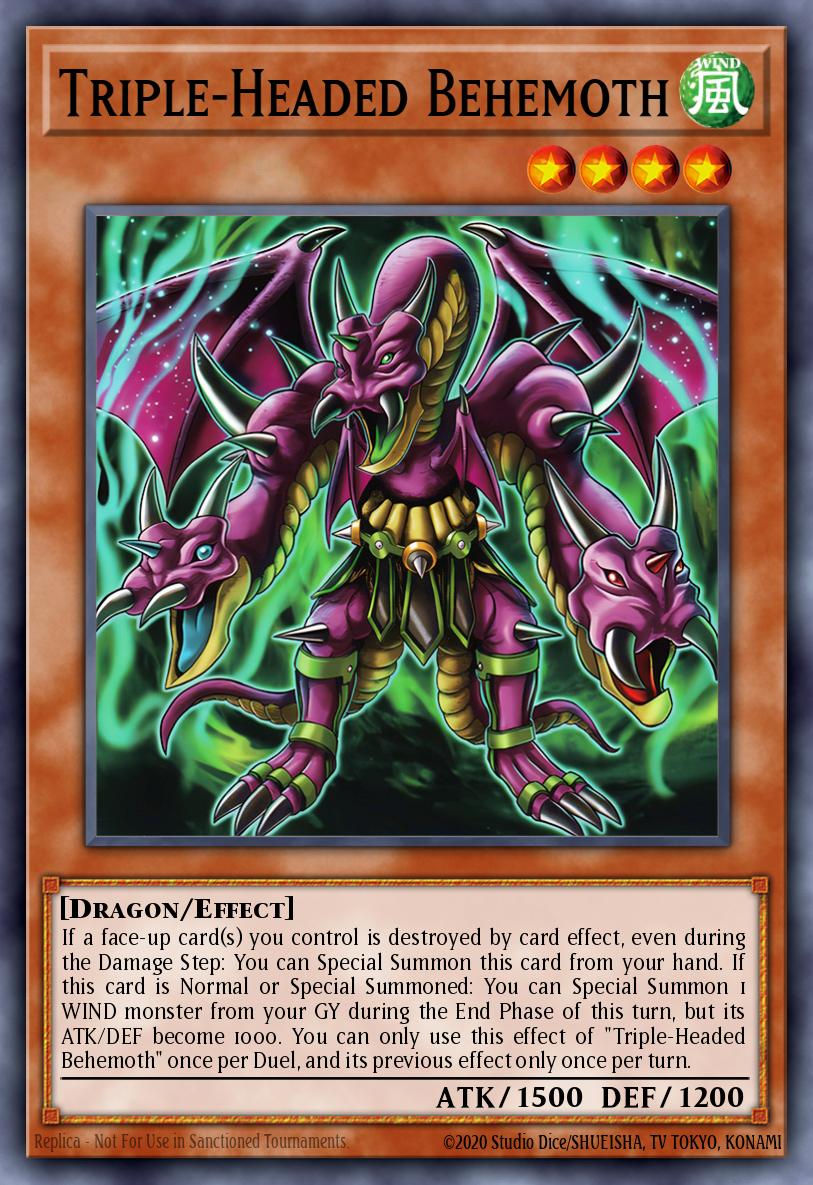 Triple-Headed Behemoth — Doom of Dimensions EN029