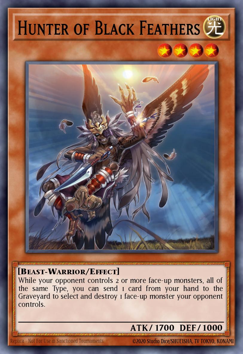 Caçador de Penas Pretas — The Shining Darkness Sneak Peek Participation Card EN038