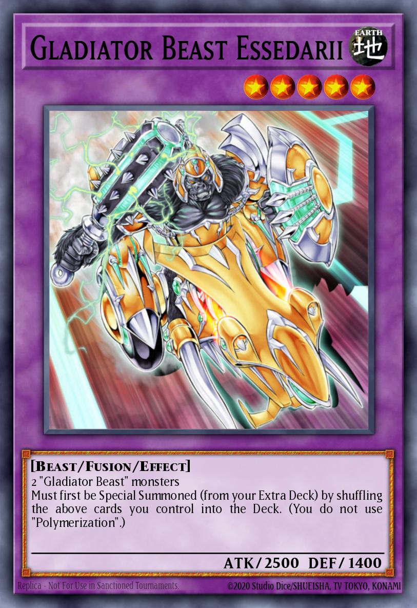 Besta Gladiadora Essedarii — Duelist League 18 participation cards EN010