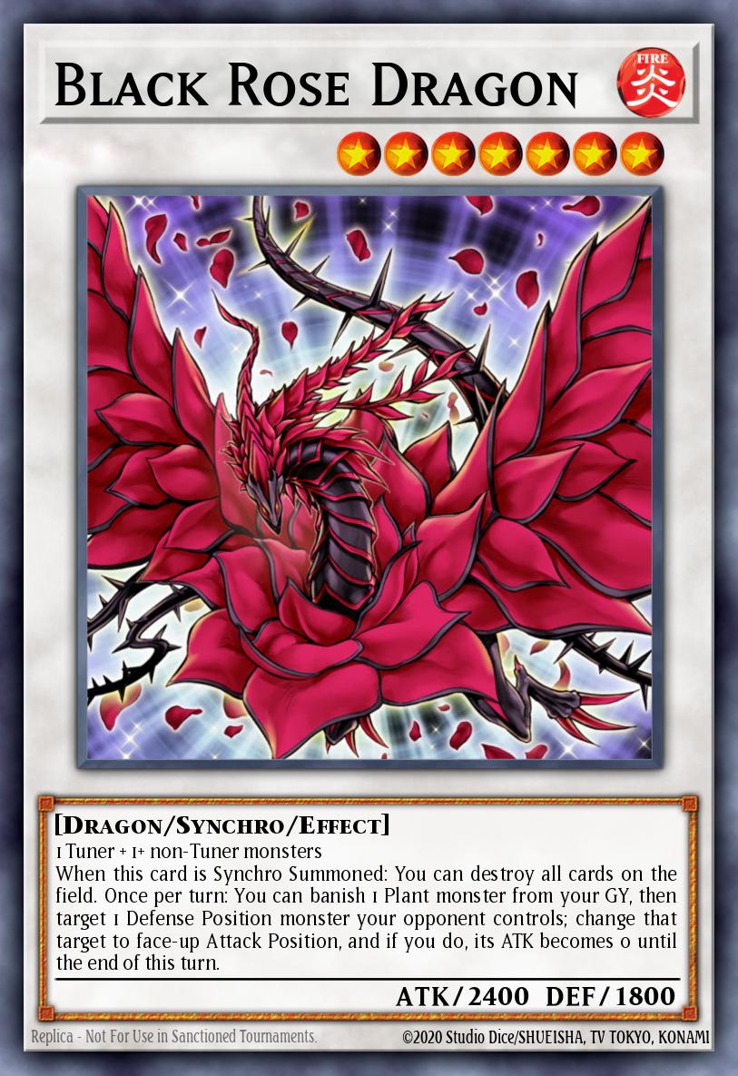 Dragão da Rosa Negra — Duel Devastator EN010