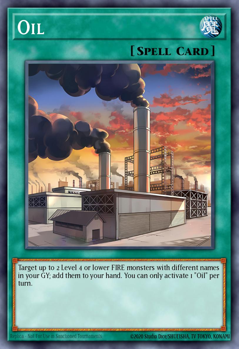 Oil — Battles of Legend: Terminal Revenge EN026