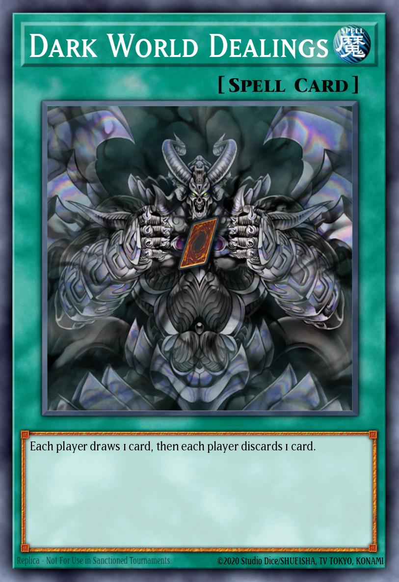 Negócios do Mundo Negro — Structure Deck: Dark World EN027