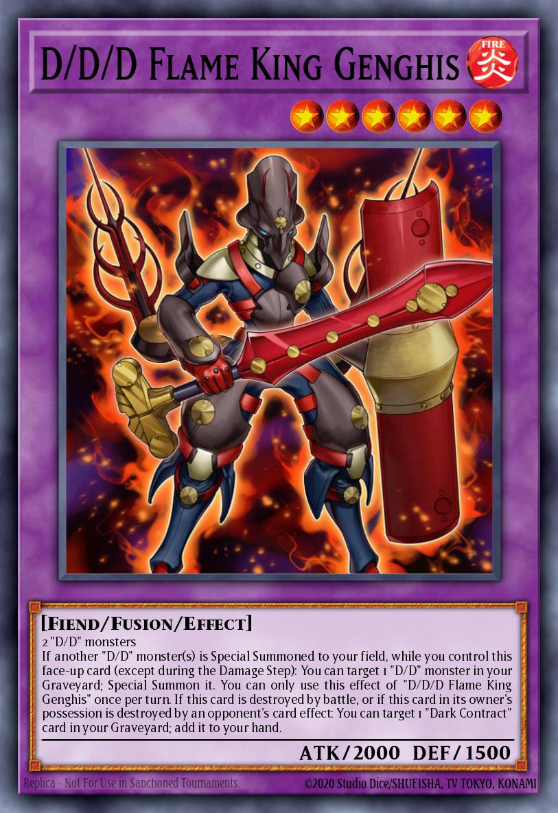 D/D/D Gêngis, o Rei das Chamas — 2016 Mega-Tins EN005