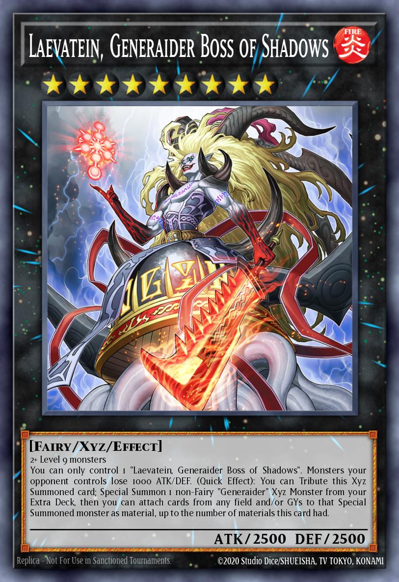 Laevatein, Generaider Boss of Shadows — Photon Hypernova EN047