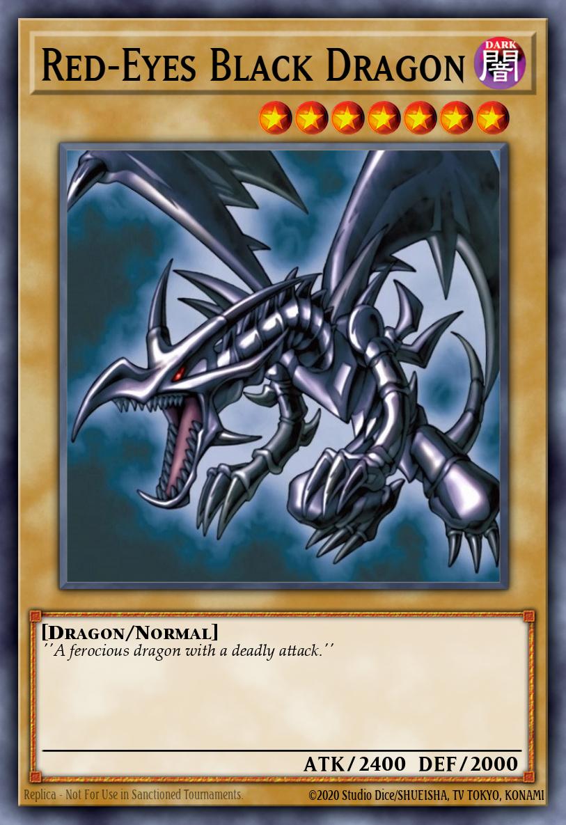 Dragão Negro de Olhos Vermelhos — Dragons Collide Structure Deck EN005
