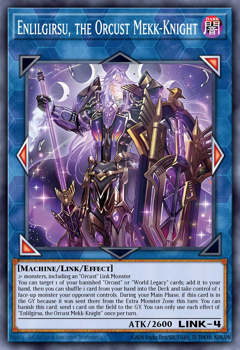 Enlilgirsu, the Orcust Mekk-Knight — Battles of Legend: Monster Mayhem EN053