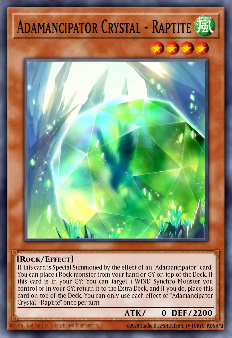 Cristal Adamancipador - Raptita — Secret Slayers EN005