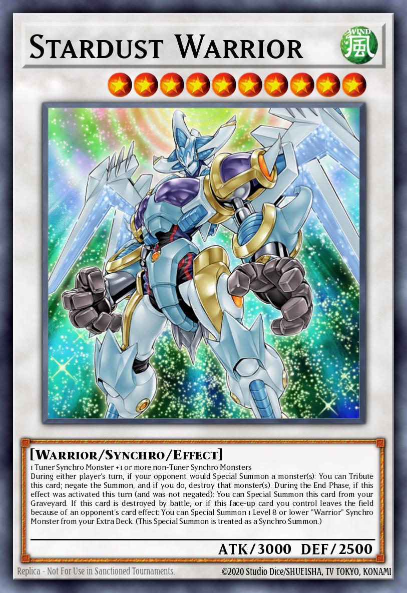 Guerreiro da Poeira Estelar — Synchron Extreme Structure Deck EN040